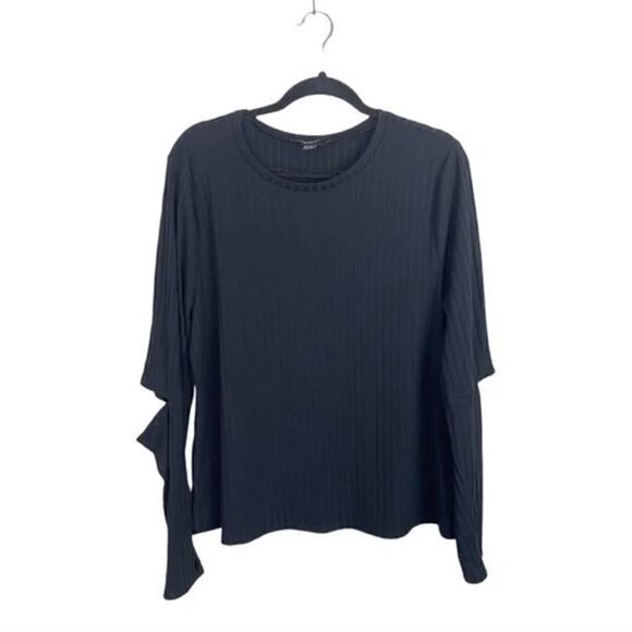 #157 FOREVER 21 ribbed tee - Picture 2 of 5